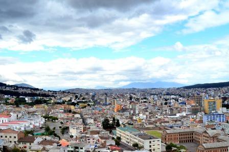 Vue sur Quito, Quito